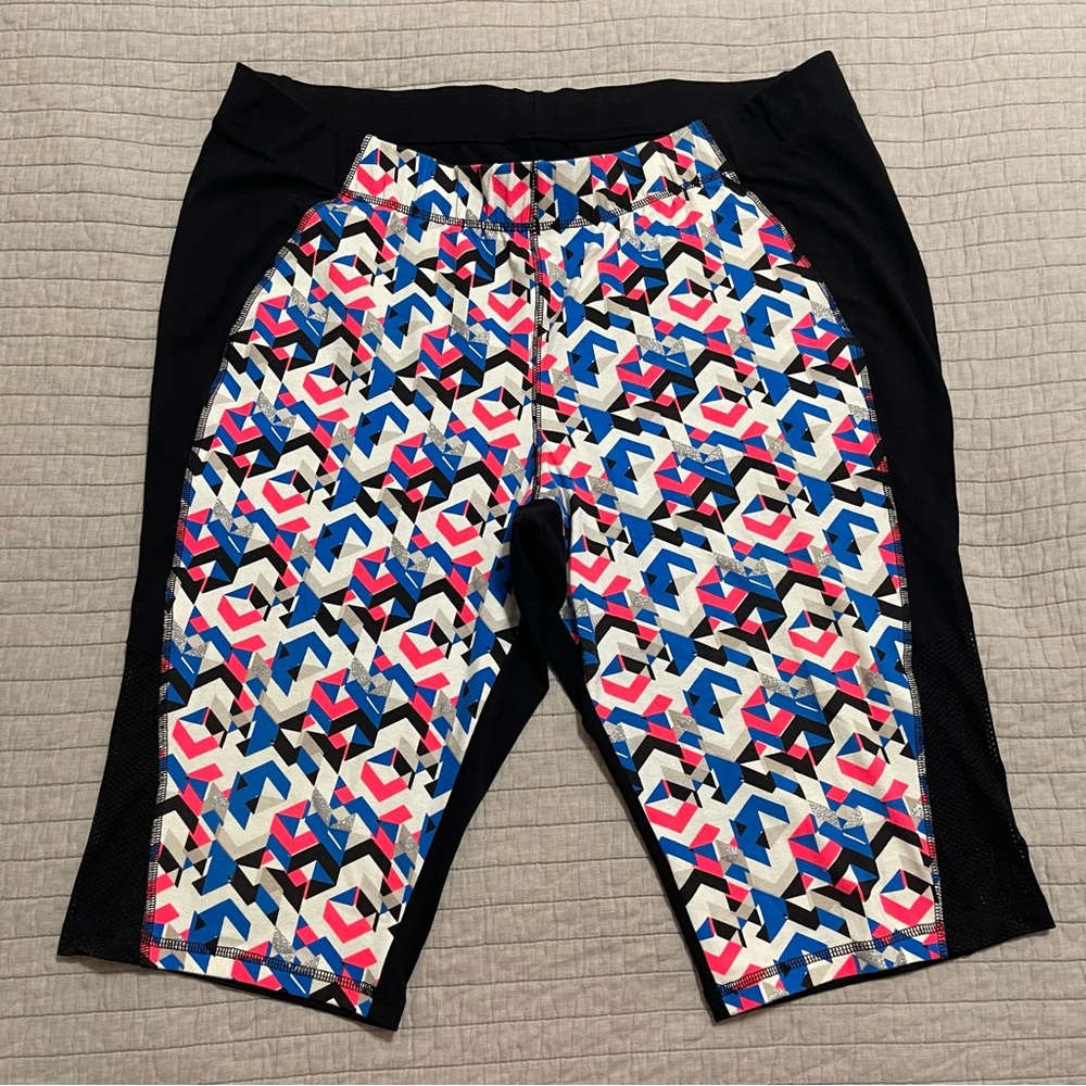 Livi Active Medium Rise Multicolor Stretch 14.5'' Inseam Size 22/24